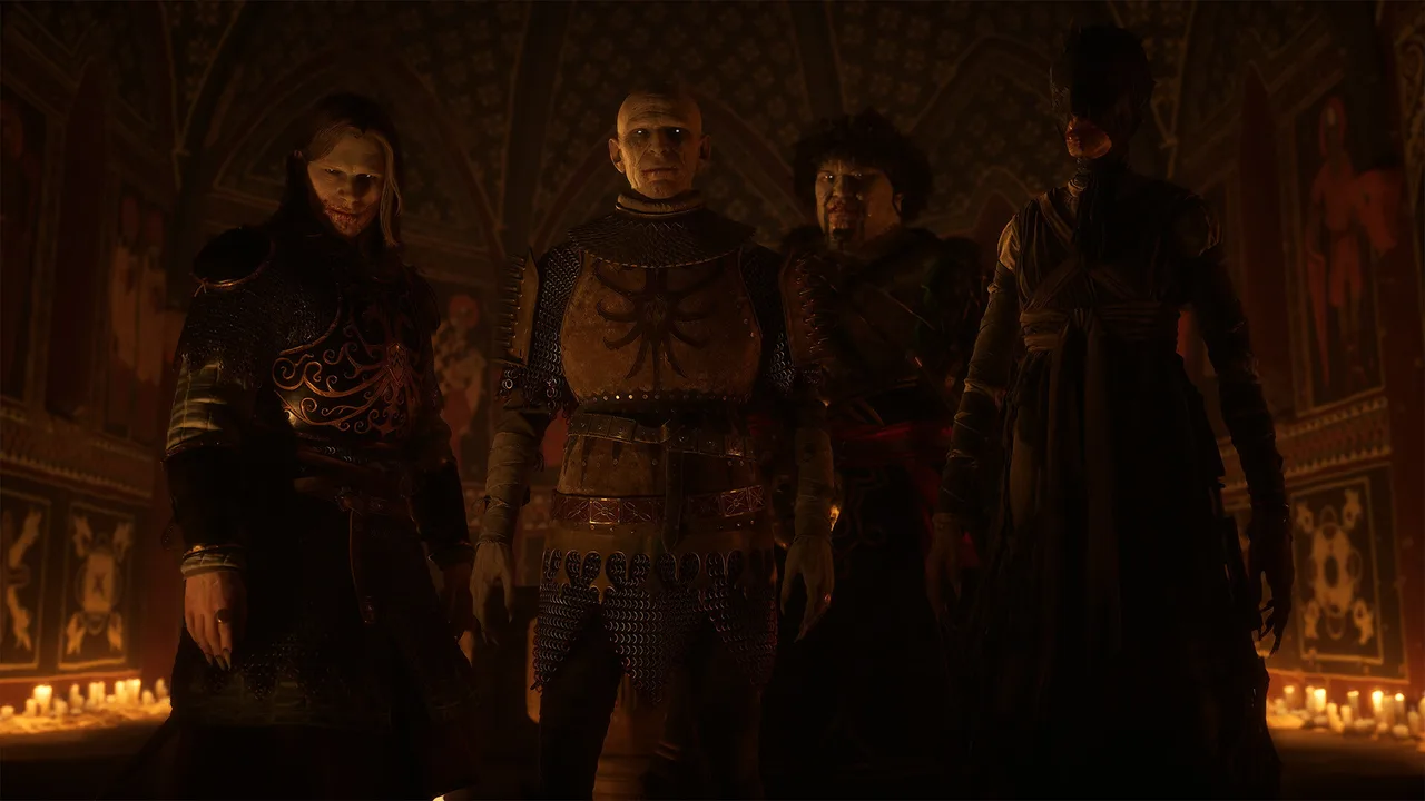 Lord Brencis and the Vale Sangora vampire court gathered in the candlelit stone chamber.